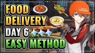 Food Delivery Event Day 6 EASY METHOD (16th December) Genshin Impact New Event While It's Warm