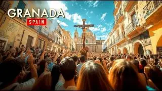 I&rsquo;ve Never Seen This Before in Spain 🇪🇸 | Granada Walking Tour 4K