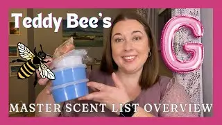 TEDDY BEE'S Master Scent List Overview ~ 