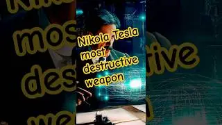 Nikola Tesla most destructive weapon#youtubeshorts