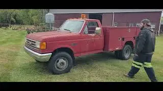 1990 Ford Diesel - Super Duty Service Truck