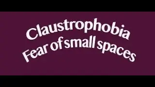 Friday Fears and Phobias-Claustrophobia-Fear of small spaces-How hypnotherapy can help cure it?