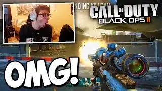 HE HIT A SHOT WITH AN INVISIBLE DSR! (GLITCH TRICKSHOT) - BO2 Trickshotting
