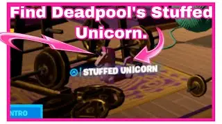 Find Deadpool&rsquo;s Stuffed Unicorn.