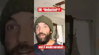 The (Un) Redacted Situation is CRAZY #epstein #redacted #funny #politics #epsteinfiles