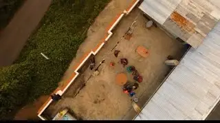 #drone short  of Sherpa in #Homestay in East Sikkim #  silk route phademchain