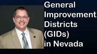 General Improvement Districts (GIDs) in Nevada