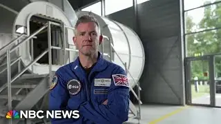 First astronaut with a disability prepares for historic mission to space