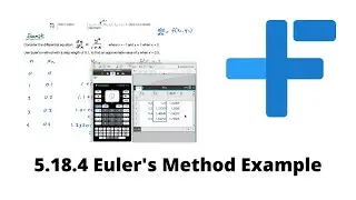 5.18.4 Euler’s Method (example) | IB Math AA | Mr. Flynn IB