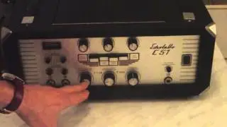 Echolette E51, tube based echo generator, description and standard setup