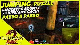 Guild Wars 2 - [ Fawcett's Bounty + Shipshape cache - Guia ] Harathi Hinterlads Achievement