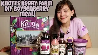 Knotts Berry Farm DIY Boysenberry Meal!