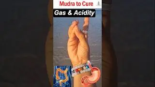 How to cure Gas, Acidity & Bloating | Yoga Mudra for gas, acidity & Bloating | varun mudra