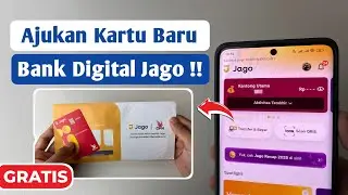 FREE ADMIN!! Apply for a New Bank Jago Debit Card