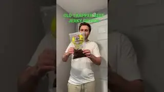 OLD TRAPPER TERIYAKI BEEF JERKY 0 out of 10 REVIEW #Shorts