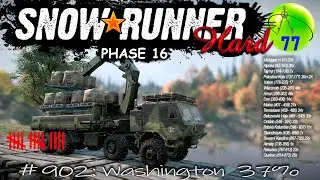 🚚SnowRunner❄HARD🚗902 : PHASE 16 - Washington (1080p60) cz/sk