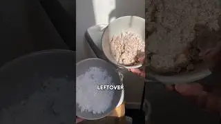 What can you do with your leftover pulp? #almondpulp #oatmilk #almondmilk #leftoverpulp 🥛🌱