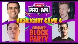 Fortnite PRO AM Returns Game 4 Highlights - Summer Block Party 2019