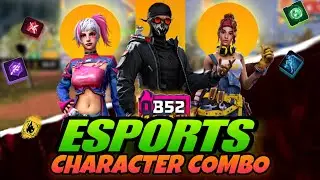 BEST CHARACTER COMBO FOR ESPORTS (0B52) 📈 FOR EACH ROLE