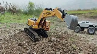 RC excelator testing video | RC excavator hydraulic | RC Excelator | RC JCB Video #newnewtoys #jcb
