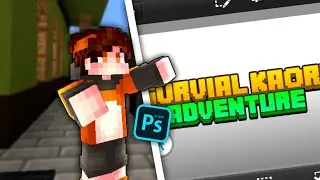 [TUTORIAL] Membuat Text Minecraft di Android || Photoshop Touch + Pixellab