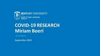 Miriam Boeri: Drug use, pregnancy & the disadvantaged population