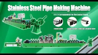 Stainless Steel /Carbon Steel Tube Mill Machine/Pipe Production line