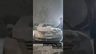 Salt Lake City, Utah #winter #winteriscoming #drivinginsnow #winterinutah #slc #utah #utahsnow