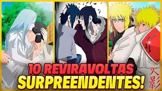 As 10 Maiores Reviravoltas em Naruto!