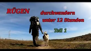 Rügen Durchschlageübung Teil 1, immer an der Gleise entlang