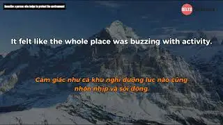 Sample IELTS Speaking Part 2: Describe a noisy place you have been to #ieltsspeaking #ieltsthanhloan