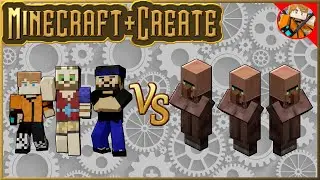 Create Mod Villager Challenge - Minecraft