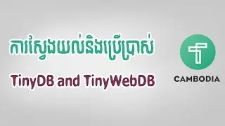 Understanding TinyDB and TinyWebDB - App Inventor