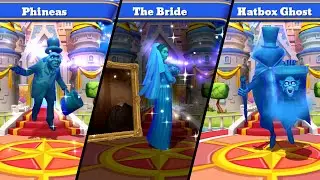 (OLD VERSION) Welcome Screens HAUNTED MANSION CHARACTERS | Disney Magic Kingdoms