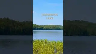 Remote lakes of the Adirondacks region, Horseshoe lake has a story.  #lake #explore