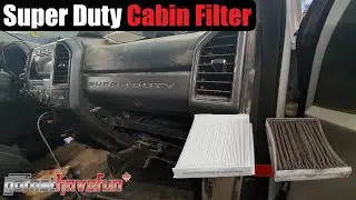Замена салонного фильтра Ford F-250 и F-350 2017&ndash;2022 годов | AnthonyJ350