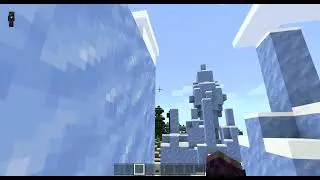 The smallest ice spikes biome ever!