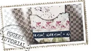 🎵 franken pockets for junk journal  [quick tutorial]