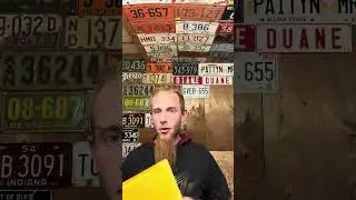 Mystery license plate package 78