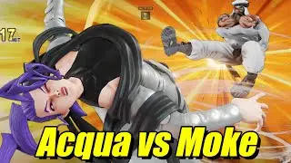 Street Fighter V: Acqua (Rose) VS Moke (Rashid)