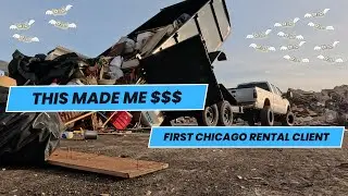 Моя ПЕРВАЯ оплачиваемая работа водителем самосвала в Иллинойсе! (Вот сколько я заработал)