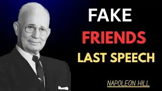 Fake Friends..power full speech  bay  Napoleon HiLL