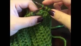 How To Knit Through The Back Loop (K1 tbl, K2 tbl)