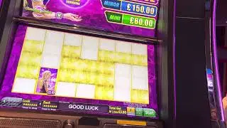 Charming lady boom feature &pound;3 stake Glasgow casino slots