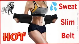 Sweat Slim Belt REVIEW 🔥 | Does It Really Burn Belly Fat? | Honest Test & Results#Fitness#WeightLoss