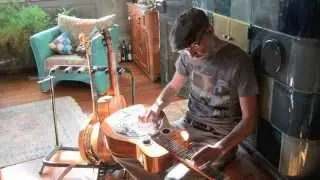 Rayco Dobro flammed Koa