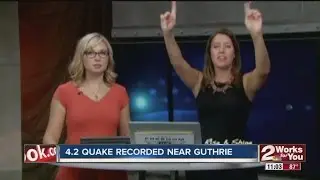 4.2 magnitude quake shakes TV station in central Oklahoma