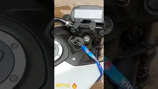 MT15 exhaust note#yamaha#mt15bs6#vijayawada