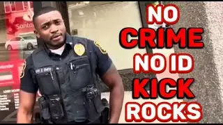 ID Refusal Corrupt Cop Gets Shut Down No Crime No ID
