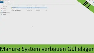 LS19 Tutorial || Folge 1 || Manure System verbauen in ein G&uuml;llelager